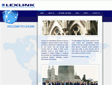 Tablet Screenshot of lexlink.org